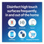 Disinfecting Wipes, Fresh Scent, 7 X 8, Fresh Scent, White, 75/canister, 6 Canisters/carton