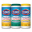 Disinfecting Wipes, 7 X 8, Lemon Fresh, 75/canister, 6/carton
