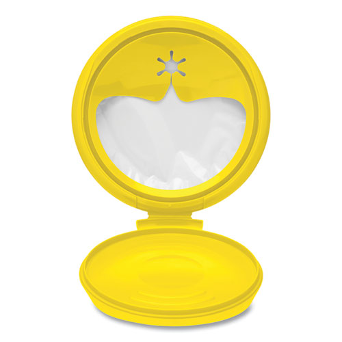 Disinfecting Wipes, 7 X 8, Lemon Fresh, 75/canister, 6/carton
