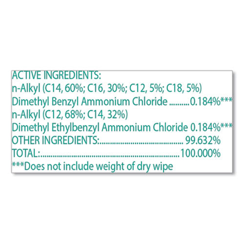 Disinfecting Wipes, 7 X 8, Fresh Scent, 75/canister