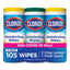 Disinfecting Wipes, 7 X 8, Fresh Scent/citrus Blend, 35/canister, 3/pack
