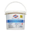 Bleach Germicidal Wipes, 6 X 5, Unscented, 150/canister, 6 Canisters/carton