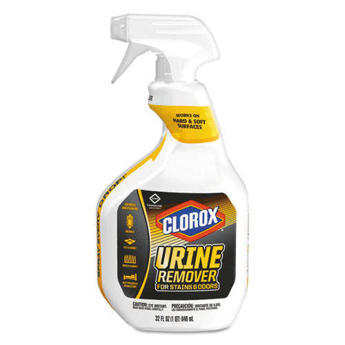 Urine Remover For Stains And Odors, 32 Oz Spray Bottle, 9/carton