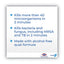Versasure Cleaner Disinfectant Wipes, 1-ply, 6.75 X 8, White, 150/canister, 6 Canisters/carton