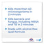 Versasure Cleaner Disinfectant Wipes, 1-ply, 12 X 12, White, 110/bucket