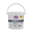Versasure Cleaner Disinfectant Wipes, 1-ply, 12 X 12, White, 110/bucket, 2/carton