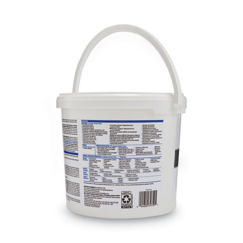 Versasure Cleaner Disinfectant Wipes, 1-ply, 12 X 12, White, 110/bucket, 2/carton