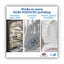 Versasure Cleaner Disinfectant Wipes, 1-ply, 12 X 12, White, 110/pouch, 2/carton