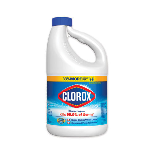 Regular Bleach With Cloromax Technology, 81 Oz Bottle, 6/carton