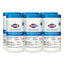 Bleach Germicidal Wipes, 6.75 X 9, Unscented, 70/canister