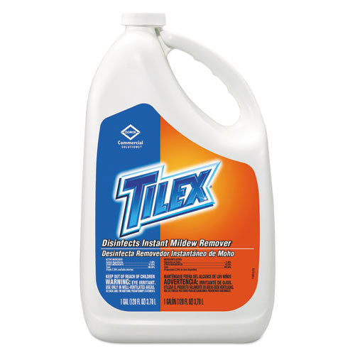 Disinfects Instant Mildew Remover, 128 Oz Refill Bottle, 4/carton