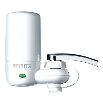 On Tap Faucet Water Filter System, White, 4/carton