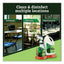 Clorox Pro Ecoclean Disinfecting Cleaner, Unscented, 32 Oz Spray Bottle, 9/carton