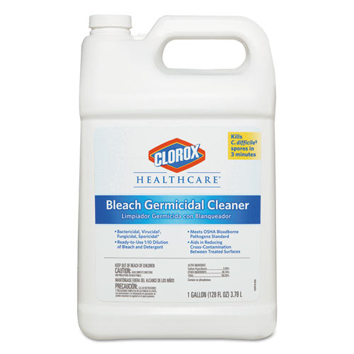 Bleach Germicidal Cleaner, 32 Oz Pull-top Bottle, 6/carton
