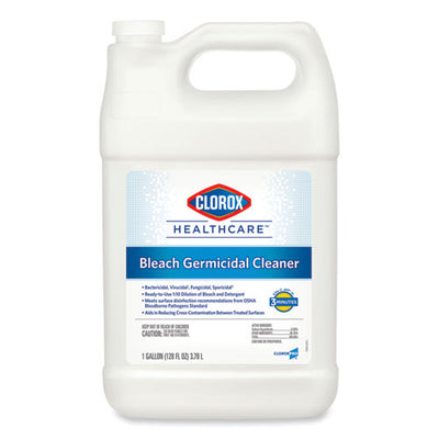 Bleach Germicidal Cleaner, 128 Oz Refill Bottle, 4/carton