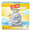 Odorshield Tall Kitchen Drawstring Bags, 13 Gal, 0.95 Mil, 24" X 27.38", White, 80 Bags/box, 3 Boxes/carton
