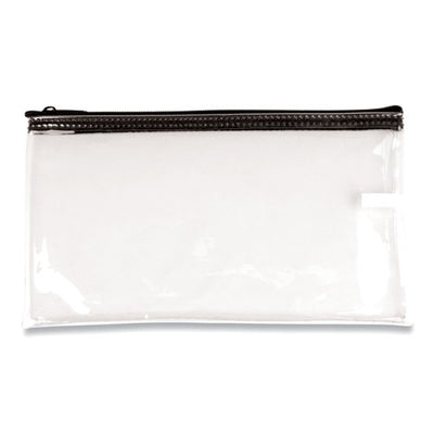 Multipurpose Zipper Bags, Vinyl, 11 X 6, Clear