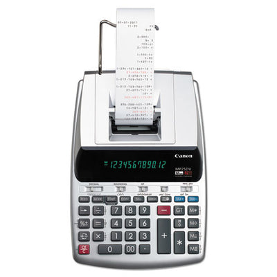 Mp25dv 12-digit Ribbon Printing Calculator, Black/red Print, 4.3 Lines/sec