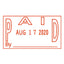 Es Dater, Received + Date, 1 X 1.81, Red