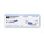 Pre-inked Shutter Stamp, Red/blue, Void, 1.63 X 0.5