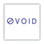 Pre-inked Shutter Stamp, Blue, Void, 1.63 X 0.5