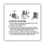 Replacement Ink Pad For 2000plus 1si60p, 3.13" X 0.25", Blue