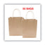 Premium Shopping Bag, 8" X 4" X 10.25", Brown Kraft, 50/box