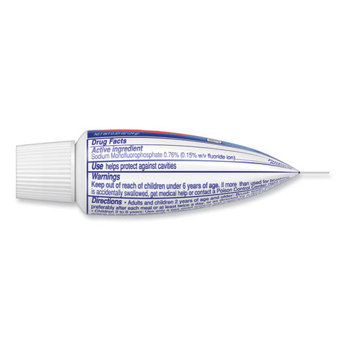 Toothpaste, Personal Size, 0.85 Oz Tube, Unboxed, 240/carton