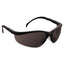 Klondike Safety Glasses, Matte Black Frame, Gray Lens, 12/box