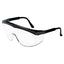 Stratos Safety Glasses, Black Frame, Clear Lens, 12/box