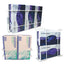 Wire Wall-mount Glove Box Holder, 4-box, Horizontal, Stainless Steel, White, 11 X 4 X 22