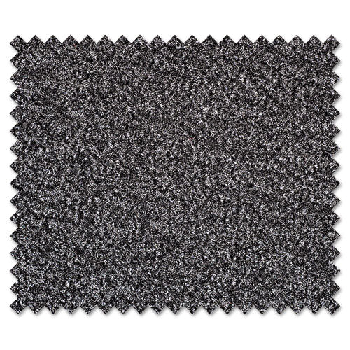 Dust-star Microfiber Wiper Mat, 48 X 72, Charcoal