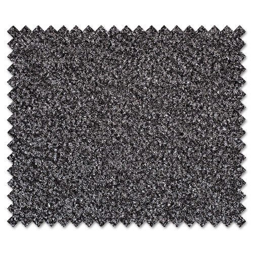 Dust-star Microfiber Wiper Mat, 36 X 120, Charcoal