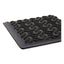 Ribbed Vinyl Anti-fatigue Mat, 36 X 60, Black
