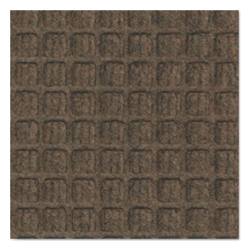 Super-soaker Wiper Mat With Gripper Bottom, Polypropylene, 36 X 120, Dark Brown