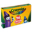 Classic Color Crayons In Flip-top Pack With Sharpener, 96 Colors/pack