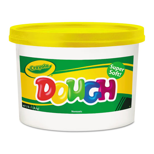 Modeling Dough Bucket, 3 Lbs, Assorted Colors, 6 Buckets/set
