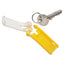 Key Rack, 24-tag Capacity, Plastic, Gray, 8.38 X 1.38 X 14.13
