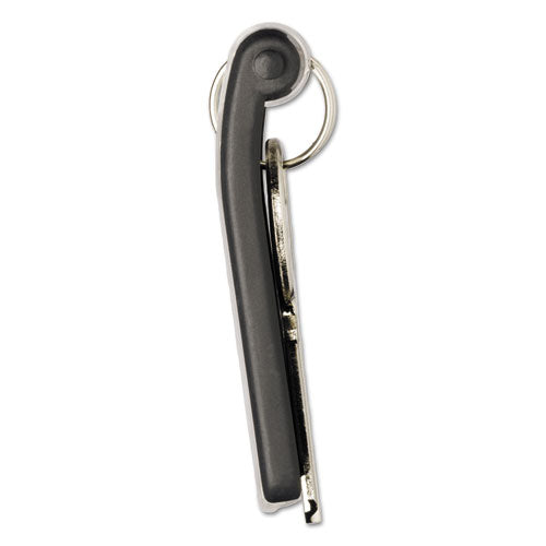 Key Box Plus, 54-key, Brushed Aluminum, Silver, 11.75 X 4.63 X 15.75