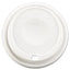 Cappuccino Dome Sipper Lids, Fits 12 Oz, White, 1,000/carton