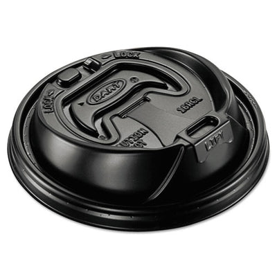 Optima Reclosable Lid, Fits 12 Oz To 24 Oz Foam Cups, White, 100 Pack, 10 Packs/carton
