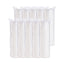 Plastic Lids For Foam Cups, Bowls And Containers, Flat, Vented, Fits 6-32 Oz, Translucent, 100/pack, 10 Packs/carton