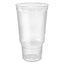 Clear Pet Cold Cups, 32 Oz, Clear, 25/bag, 20 Bags/carton