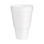 Foam Drink Cups, 32 Oz, Tapered Bottom, White, 25/bag, 20 Bags/carton