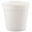 Foam Containers, 32 Oz, White, 25/bag, 20 Bags/carton