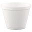 Foam Container, 8 Oz, White, 1,000/carton