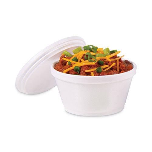 Foam Container, 8 Oz, White, 1,000/carton