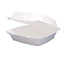 Foam Hinged Lid Containers, 9.25 X 9.5 X 3, 200/carton