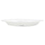 Concorde Foam Plate, 3-compartment, 9" Dia, White, 125/pack, 4 Packs/carton