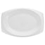 Quiet Classic Laminated Foam Dinnerware Plate, 9" Dia, White, 125/pack